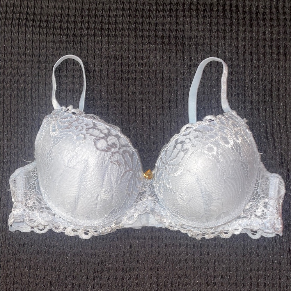 Juicy Couture Lace Bra - light blue